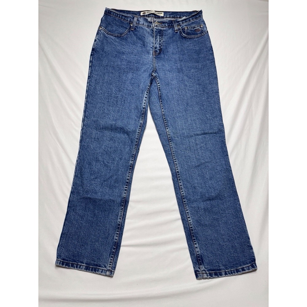 Harley Davidson Denim Jeans Womens 8P Motorcycle Straight Leg Classic